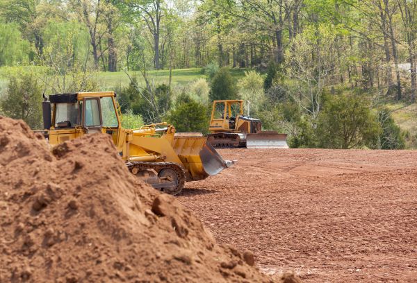 Bulldozer Land Clearing in Tacoma