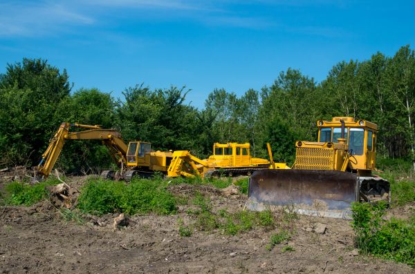 Bulldozer Clearing in Tacoma